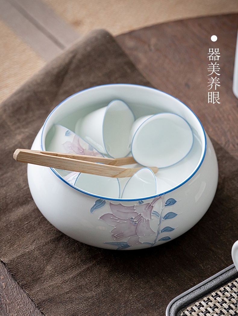 影青堆雕手繪百合茶洗3-1.jpeg