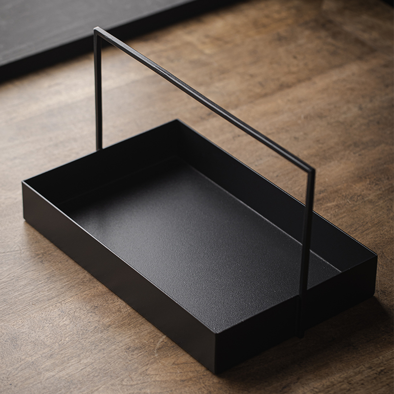 中式鐵藝提籃收納盒1-5