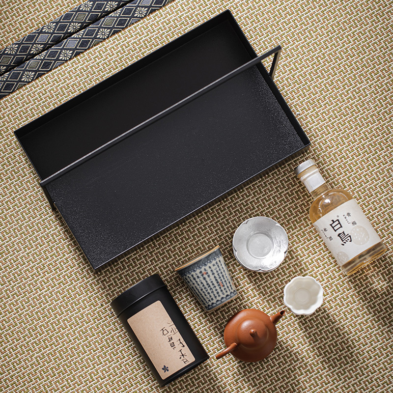 中式鐵藝提籃收納盒1-4