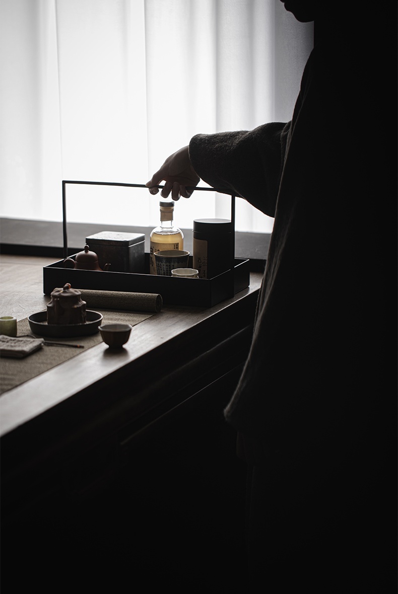 中式鐵藝提籃收納盒2-6