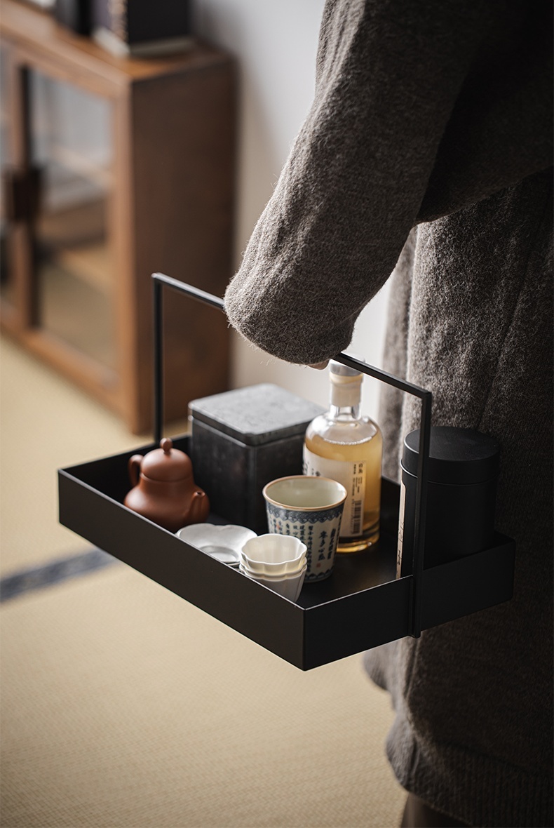 中式鐵藝提籃收納盒3-4