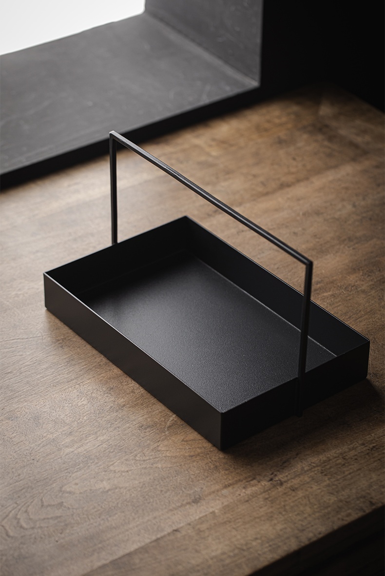 中式鐵藝提籃收納盒2-7