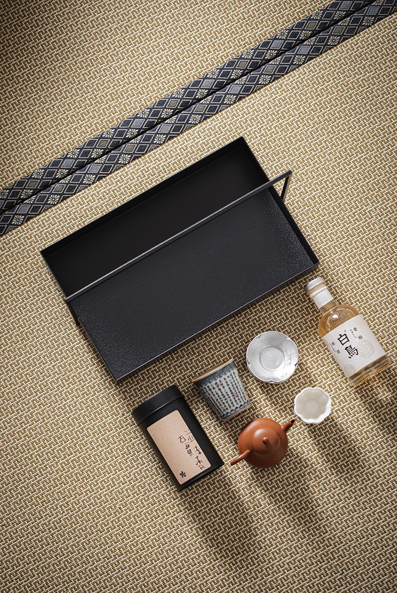 中式鐵藝提籃收納盒3-3