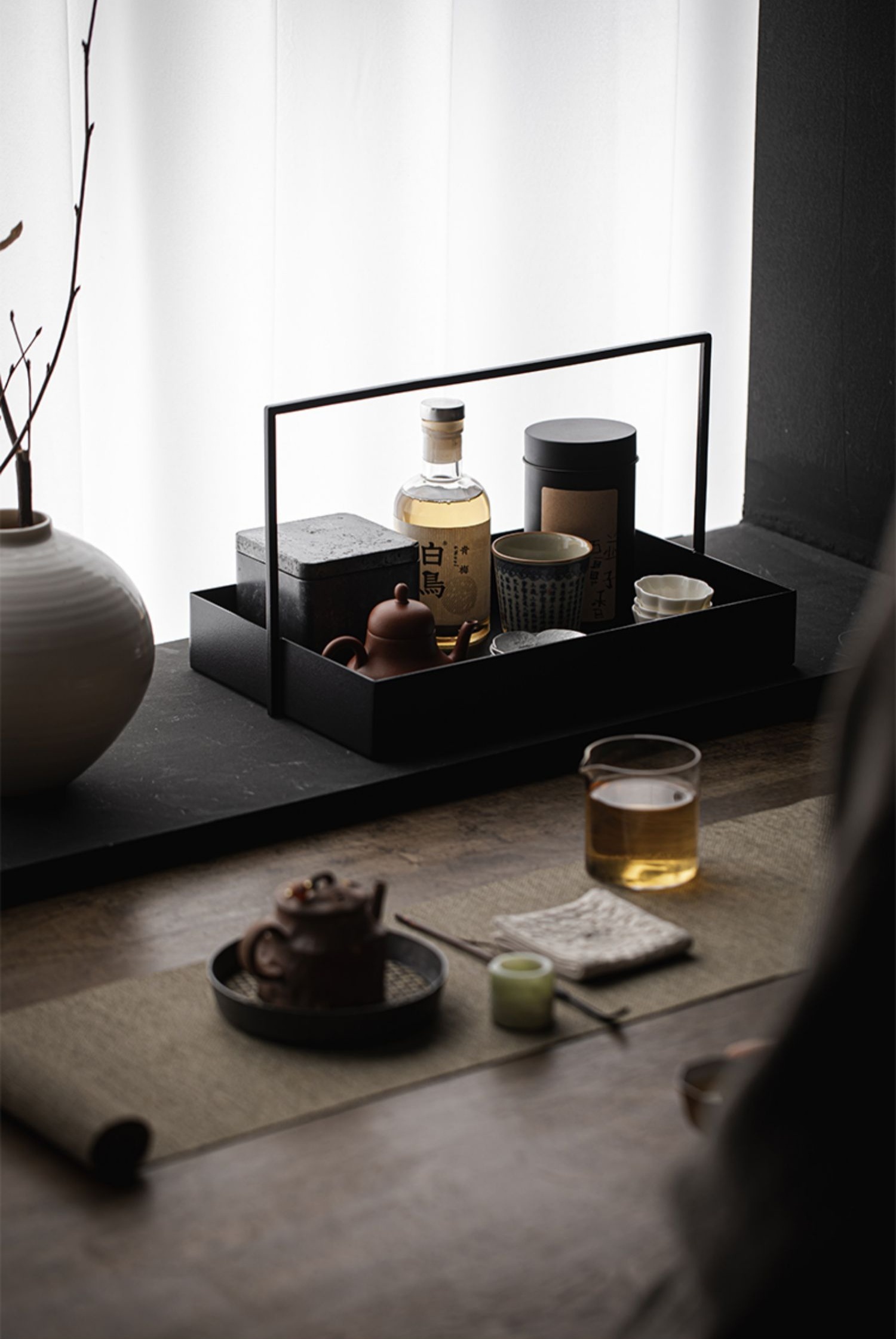 中式鐵藝提籃收納盒2-5