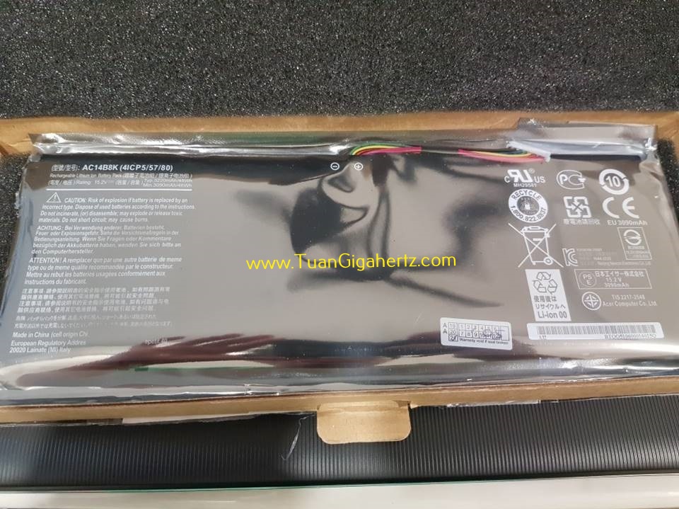 BATTERY ACER ASPIRE AC14B8K AP14B8K  AC14B3K