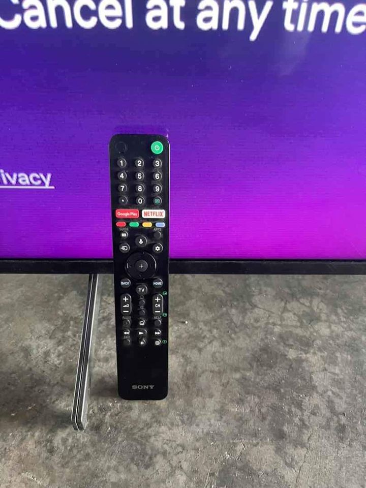 SONY TV 60 INCH REMOTE