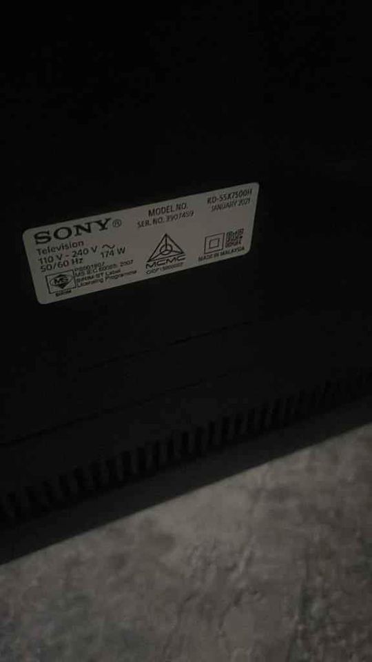 Sony TV 60 INCH