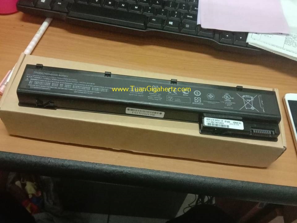 BATTERY HP 8560W 8570W 8760W HSTNN IB2P