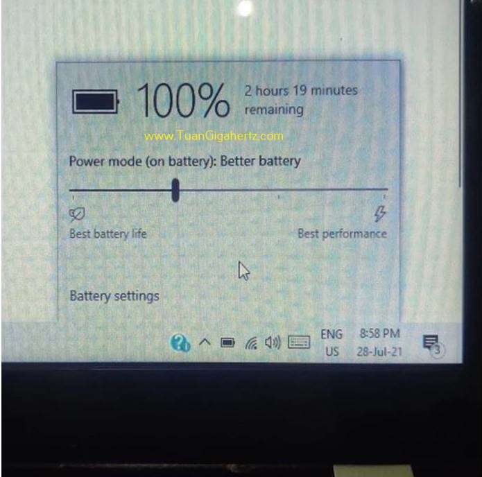 BATTERY TAHAN 2 HOURS 30 MINUTE