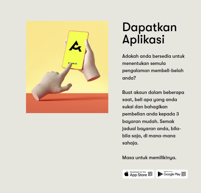 Dapatkan aplikasi