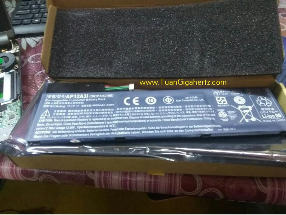 BATTERY ACER ASPIRE M3-581TG M5-481TG M5-481PTG AP12A4I AP12A3I