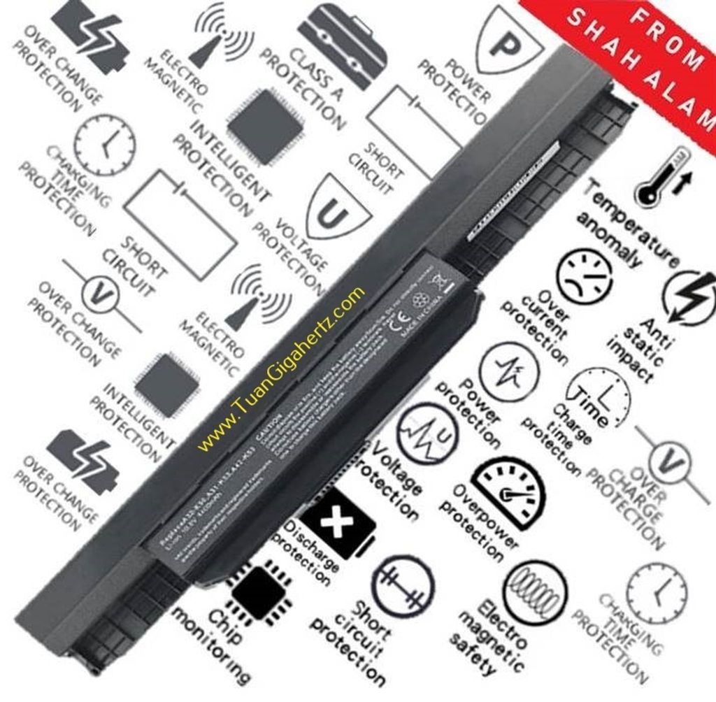 BATTERY ASUS A43S A43SM A43SD A43SV A43SJ A43SA