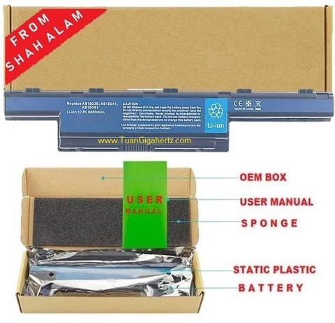 BATTERY ACER ASPIRE 5250 5755G 5750G 5750 5741G