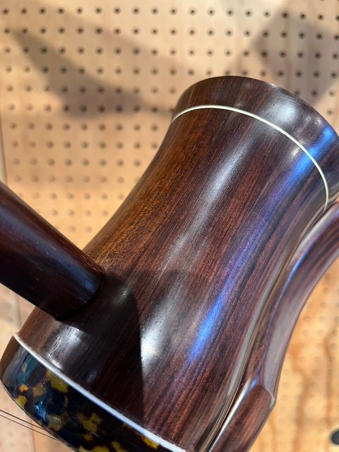 胡涵柔製作12湾頭 明清老紅木 螺鈿花 私が短期間弾きました 二胡 弾き方