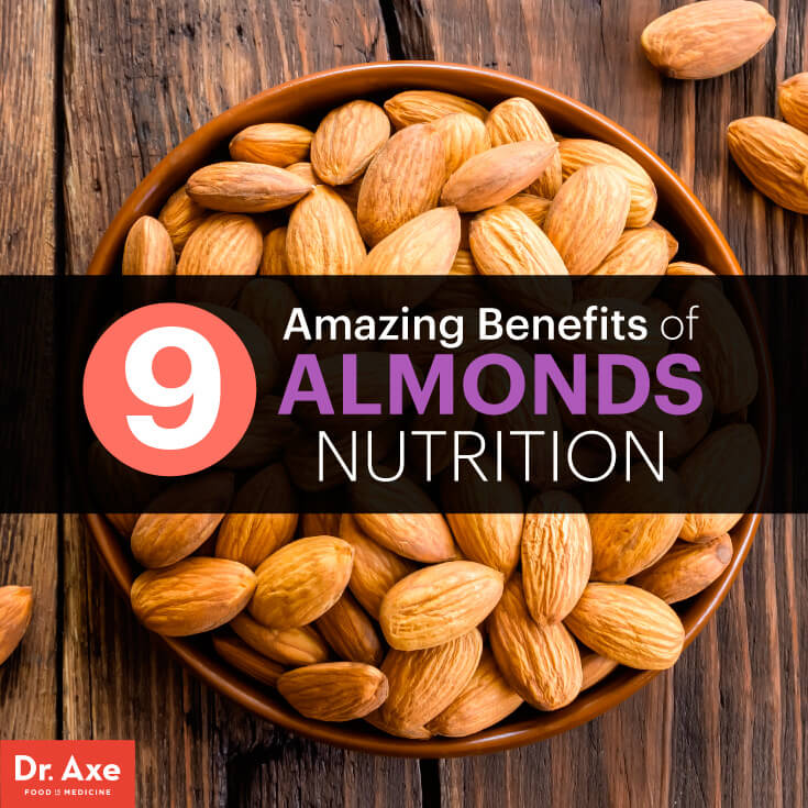Almonds nutrition benefits