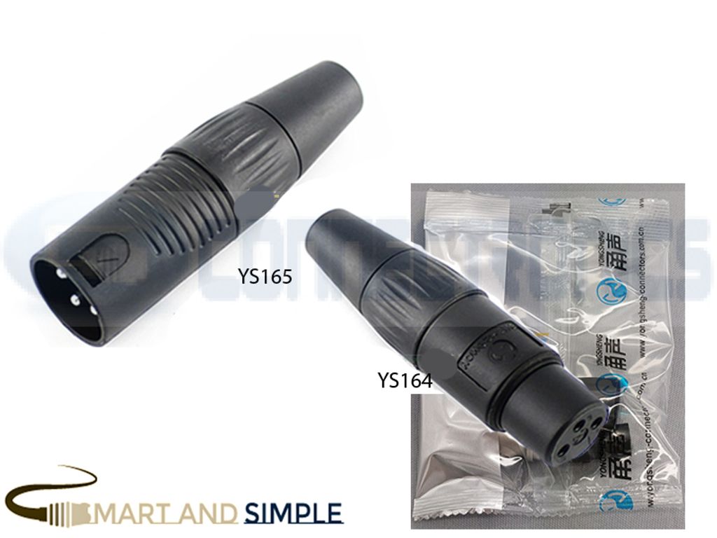 Cannon male & female plug microphone line audio balance  .jpg