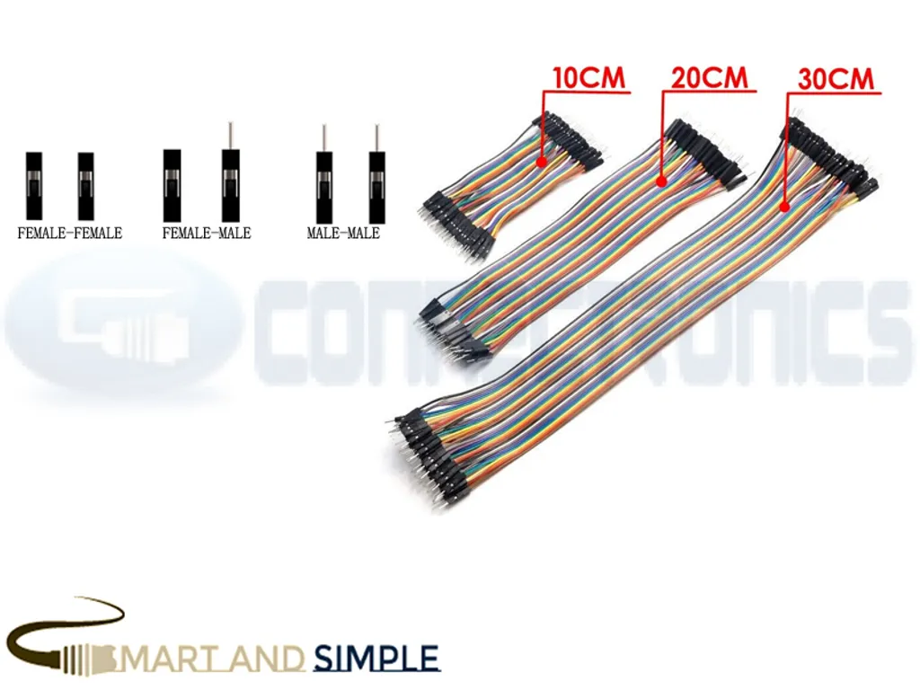40P ribbon flat cable dupont connector arduino .jpg