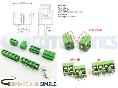 Wire-To-Board PCB Screw Terminal Block 5.00   mm 26-14 AWG SS-126  2P 3P copy.jpg