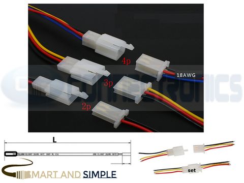 2.8mm Pitch New Energy Vehicle Wiring Harness Pair Electric Connection Cable 18awg 15cm copy.jpg