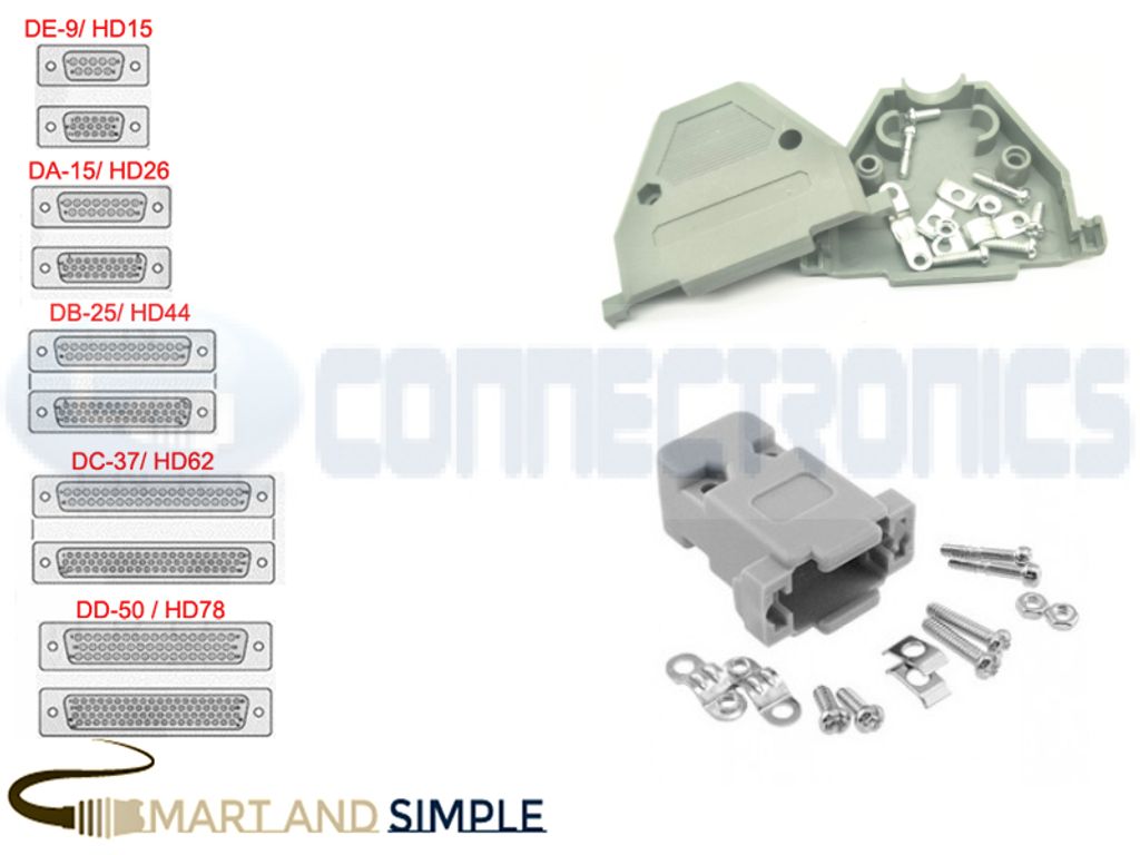 D Sub connectors Solder Cup DE5 HD15 DA15 DB25 DC37 COVER copy.jpg