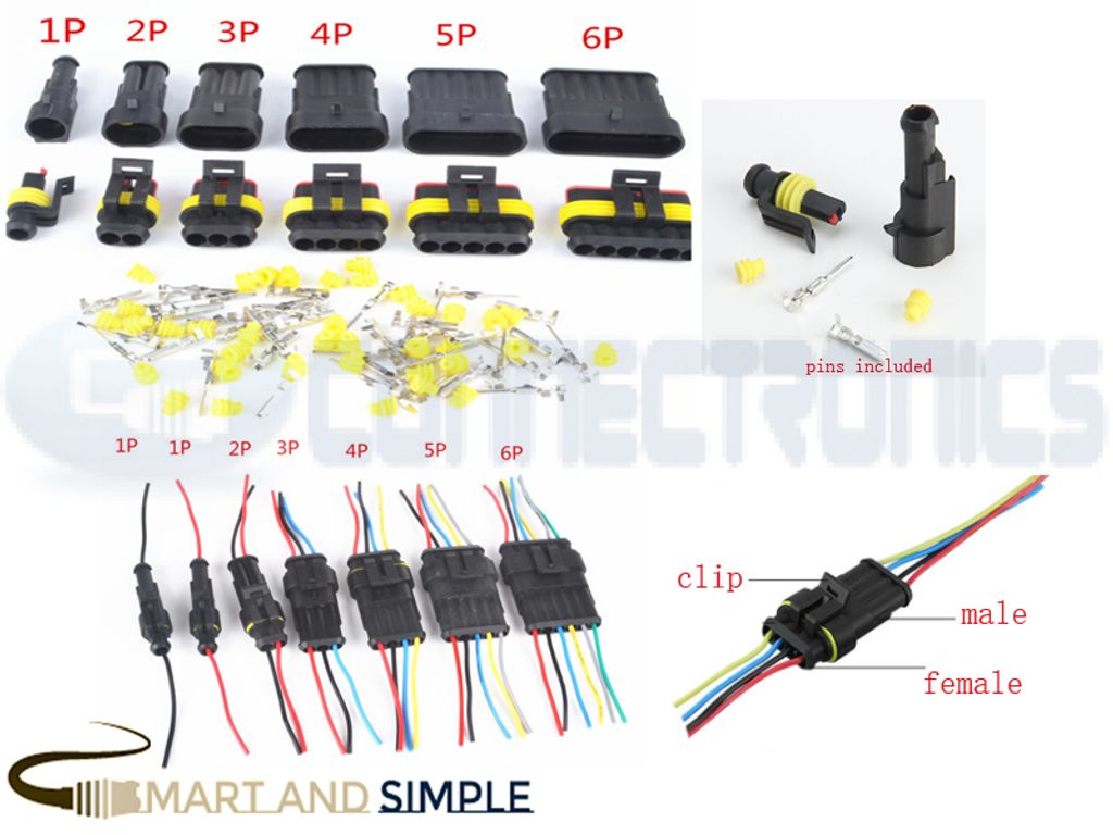 Automotive waterproof connector 1.5 series connector AMP male and female plug copy.jpg