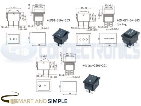 Rocker switch SPDT 10A 250V  25 31mm KCD4 copy.jpg