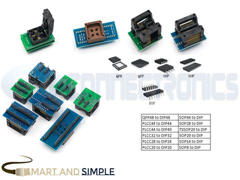 QFN QFP SOP to DIP through hole IC Test socket converter copy.jpg