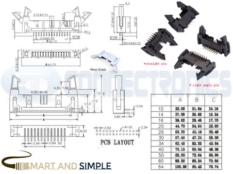 DC2 2.54mm Straight Right Angle IDC socket box latched header copy.jpg