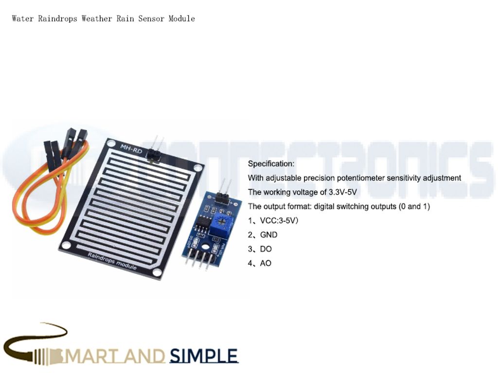 Water Raindrops Weather Rain Sensor Module.jpg