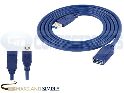 USB3.0 AM-AF TYPE A MALE- FEMALE CABLE 1.5meter 