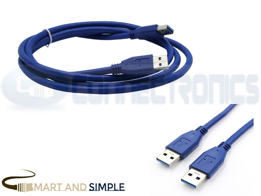 USB3.0 AM-AM TYPE A MALE-MALE CABLE 1.5meter