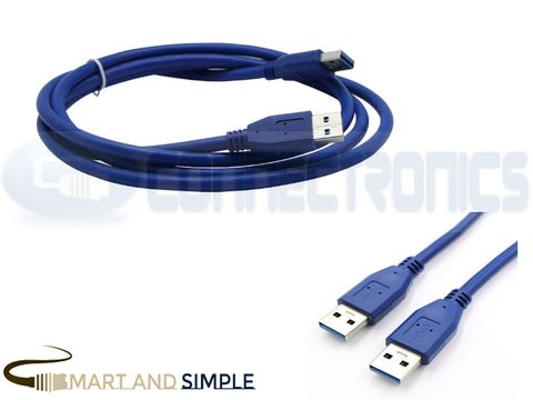 USB3.0 AM-AM TYPE A MALE-MALE CABLE 1.5meter