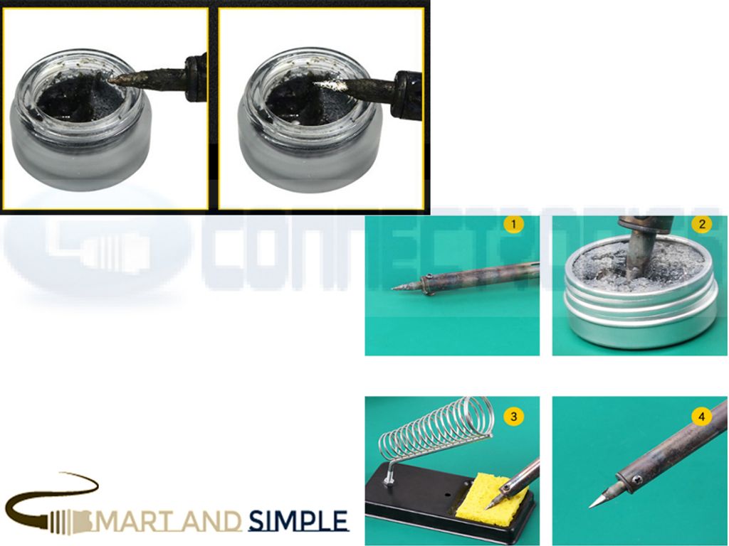 Tin compound paste Soldering iron nozzle to remove oxidation cleaning paste