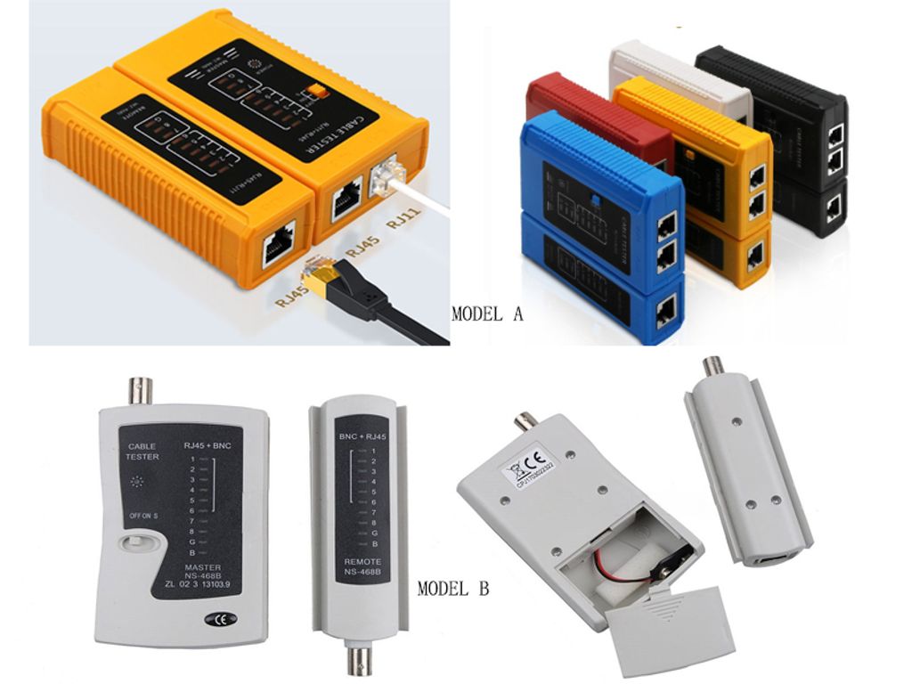 LAN cable tester rj45 rj11 BNC