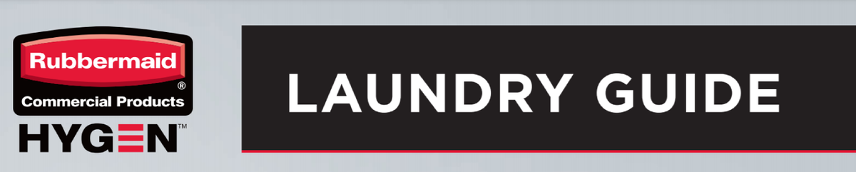 Rubbermaid HYGEN Laundry Guide