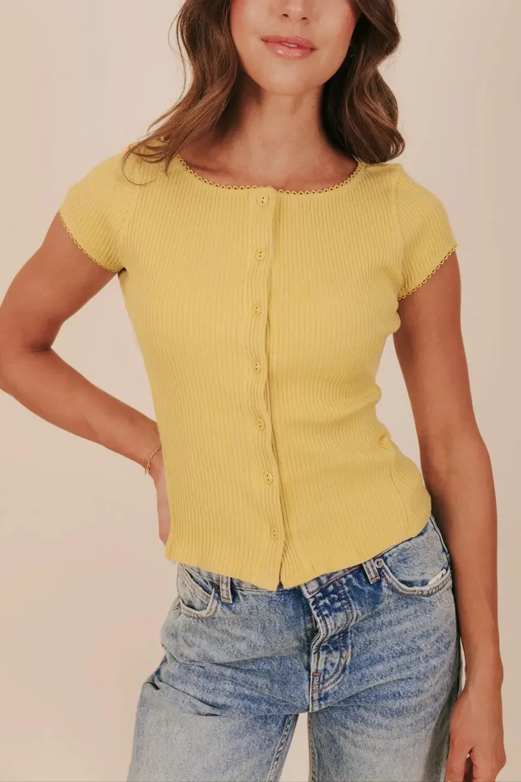 yellow-button-front-ribbed-top-Free-People-front