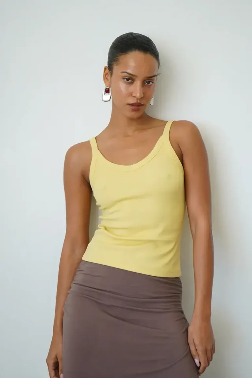 LNA-Gil-Ribbed-V-Tank-Yellow