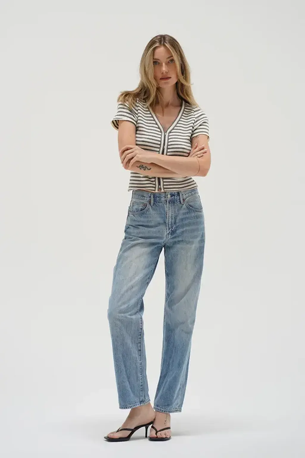 LNA-Ami-Hook-Eye-Tee-Stripe
