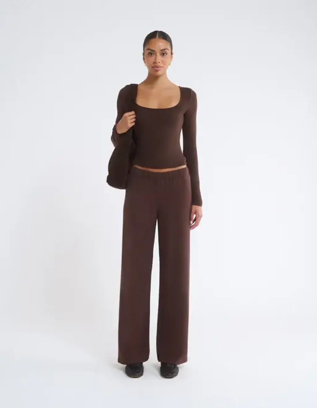 Be_Mine_Long_Sleeve_Espresso_Lounge_Pant_Espresso_1