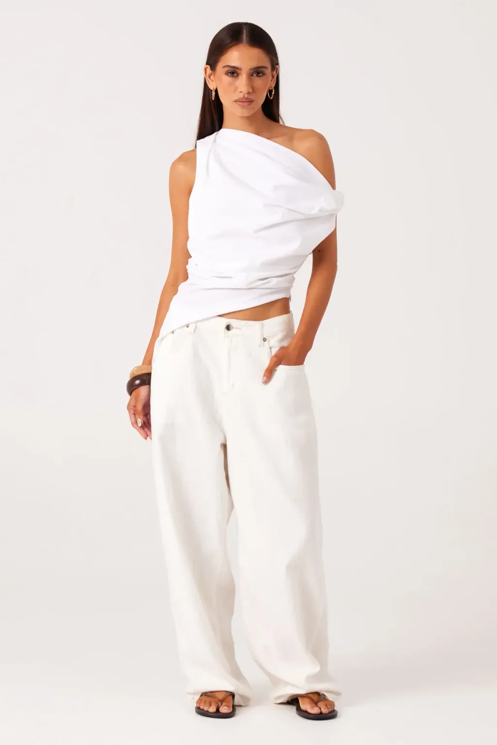 CALISSA-ASYM-TOP--LUKAS-JEANS---WHITE-1