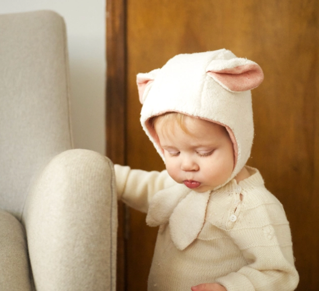 JniBib手作限量圍兜 |  - 寶寶小羊帽