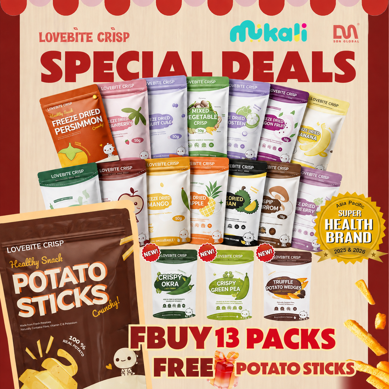 Lovebite Crisp Special Deals Flyer