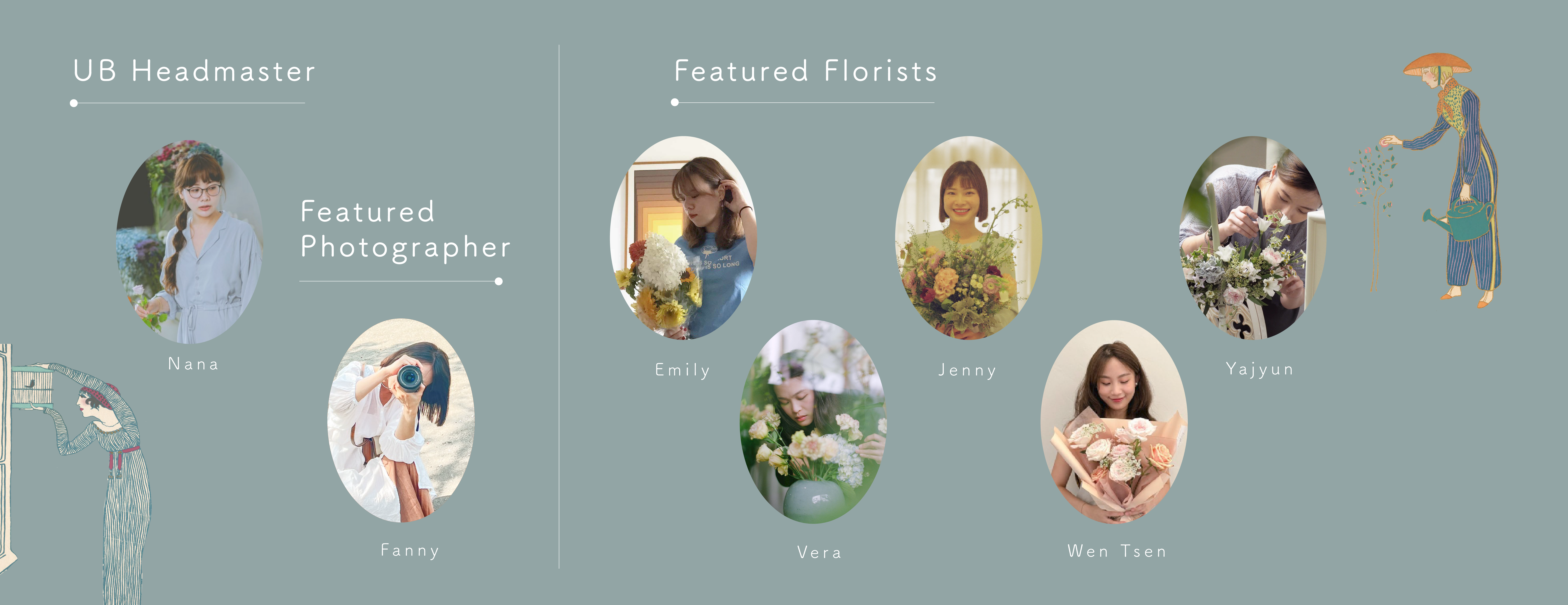 Featured Florists & Photographer