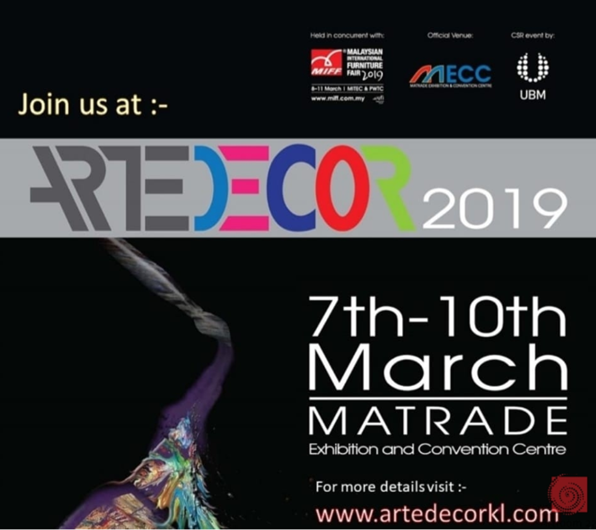ArtEDecor Art Event In March 2019 Kuala Lumpur