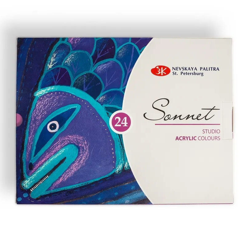 Sonnet Acrylic 24 col