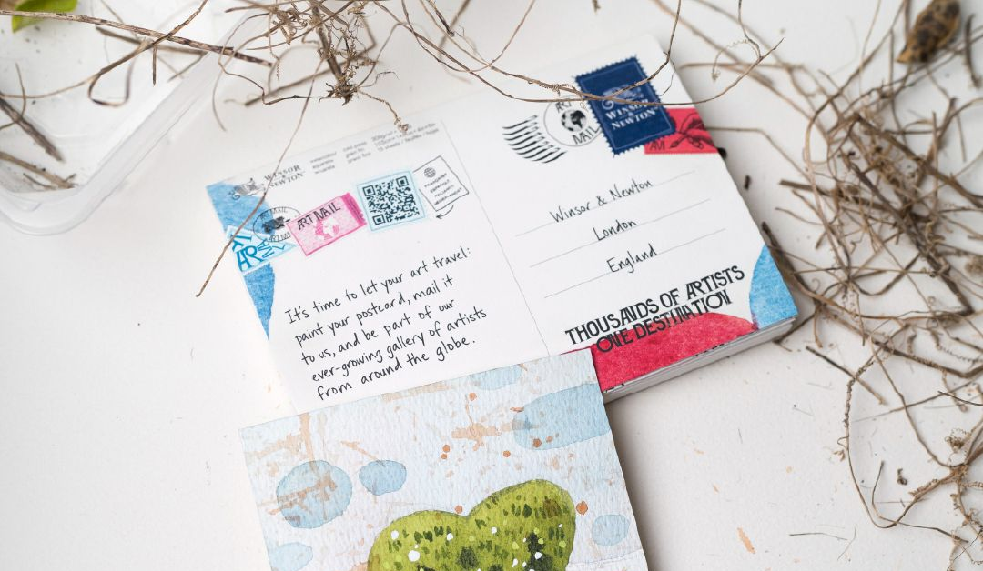 Art Mail postcard pack pic