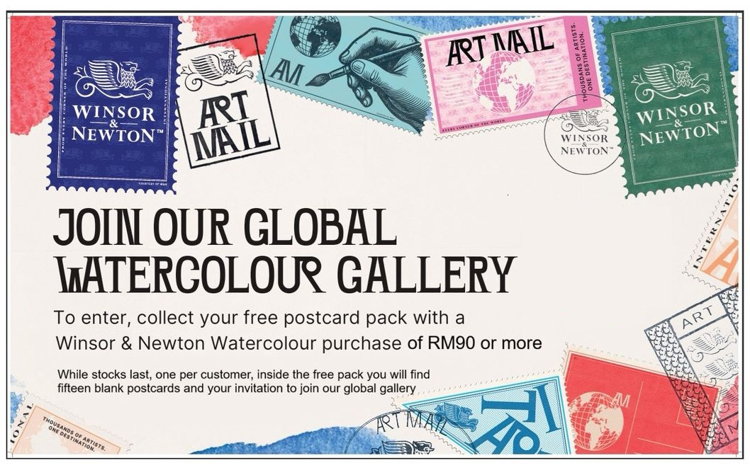 W&N ART MAIL CAMPAIGN COVER PAGE