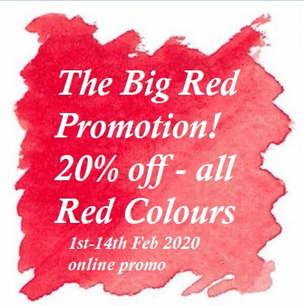 The Big Red Promo 1st-14th February 2020