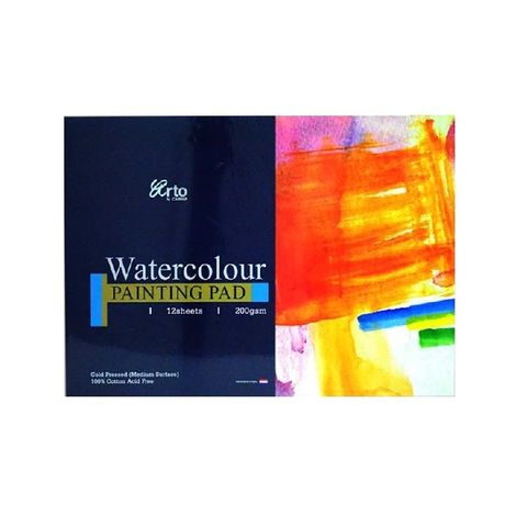 A3, Watercolour Paper Pad (100% Cotton / Cellulose Cold Pressed