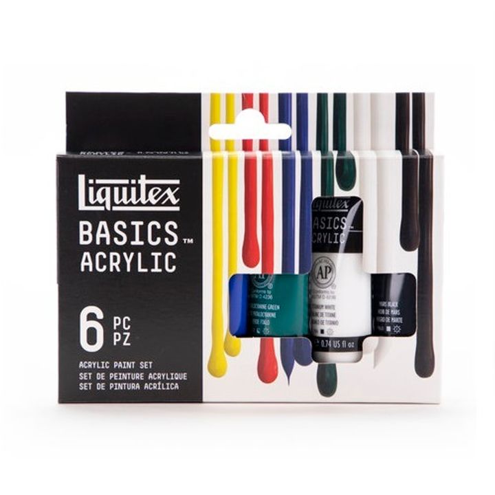 Liquitex Basics Acrylic Set - 6 x 22ml.jpg